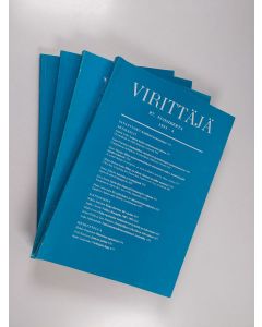 käytetty kirja Virittäjä vuosikerta 1993 (nrot 1-4)
