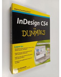 Kirjailijan Galen Gruman käytetty kirja InDesign CS4 for dummies