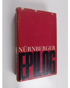 Kirjailijan Arkadij Poltorak käytetty kirja Nürnberger Epilog