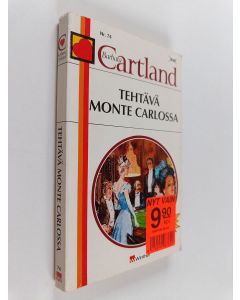 Kirjailijan Barbara Cartland käytetty kirja Tehtävä Monte Carlossa