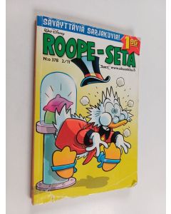 Kirjailijan Walt Disney käytetty kirja Roope-Setä 2/2011