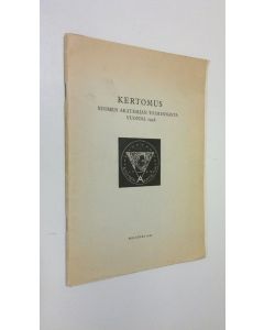 käytetty teos Kertomus Suomen Akatemian toiminnasta 1948