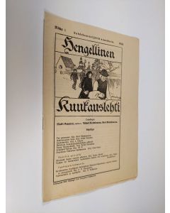 käytetty teos Hengellinen kuukaslehti 1/1926