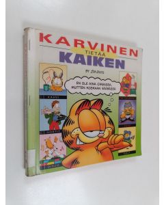 Kirjailijan Jim Davis käytetty kirja Karvinen tietää kaiken