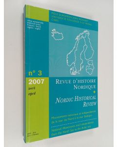 käytetty kirja Revue d'histoire nordique Nordic historical review
