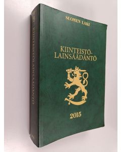 käytetty kirja Kiinteistölainsäädäntö 2015