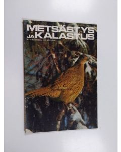 käytetty teos Metsästys ja kalastus 11/1974