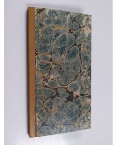 Kirjailijan Jaakko Judén käytetty kirja Anteckningar af tankar uti warianta ämnen