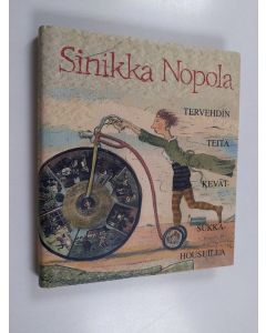 Kirjailijan Sinikka Nopola käytetty kirja Tervehdin teitä kevätsukkahousuilla ja muita kirjoituksia