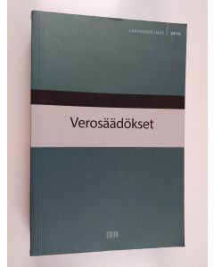 käytetty kirja Verosäädökset 2016