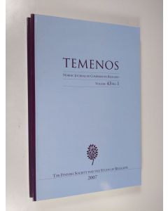 käytetty kirja Temenos : Nordic journal of comparative religion 43/1-2