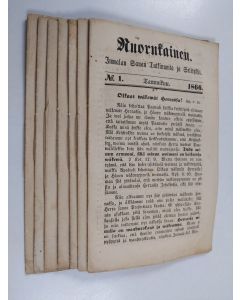 Kirjailijan Johan Westerback käytetty teos Nuorukainen 1866 : Jumalan sanan tutkinnoita ja selityksiä (nrot 1-4, 6, 8, 11)