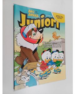 Kirjailijan Walt Disney käytetty teos Aku Ankka Juniori 5/2019