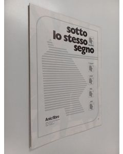 käytetty teos Sotto lo stesso segno