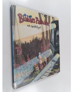 Kirjailijan Stefan Casta käytetty kirja Blåbärspatrullen och spöktåget