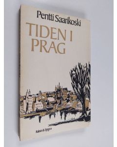Kirjailijan Pentti Saarikoski käytetty kirja Tiden i Prag