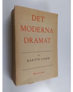 Kirjailijan Martin Lamm käytetty kirja Det moderna dramat