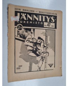 käytetty teos Jännityslukemisto 47/1941