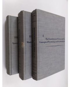 käytetty kirja Minnesota studies in the philosophy of science 1-3