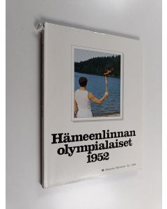 Kirjailijan Pentti Pirhonen käytetty kirja Hämeenlinnan olympialaiset 1952 : XV Olympiakisojen nykyaikainen 5-ottelu