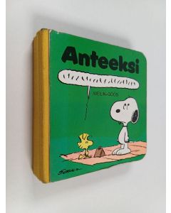 Kirjailijan Charles M. Schulz käytetty kirja Anteeksi