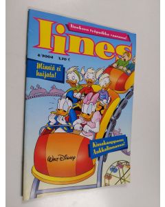 Kirjailijan Walt Disney käytetty teos Iines 4/2004