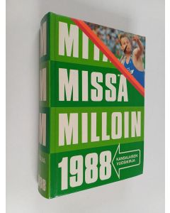 käytetty kirja Mitä missä milloin 1988