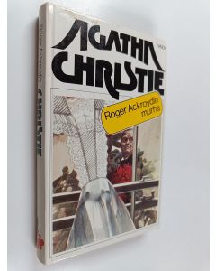 Kirjailijan Agatha Christie käytetty kirja Roger Ackroydin murha