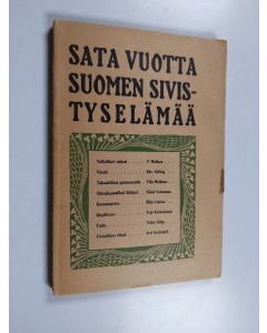 käytetty kirja Sata vuotta Suomen sivistyselämää