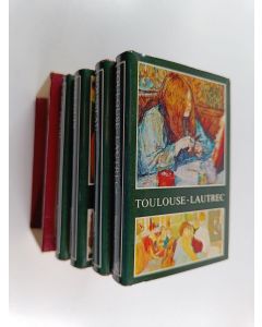 Kirjailijan Renzo Margonari & Michelangelo Masciotta käytetty kirja Barron's setti : Van Gogh ; Gauguin ; Rousseau ; Toulouse-Lautrec (Laatikossa)
