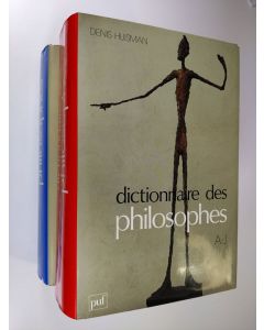 Kirjailijan Denis Huisman käytetty kirja Dictionnaire des philosophes 1-2