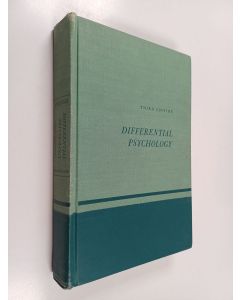 Kirjailijan Anne Anastasi käytetty kirja Differential psychology