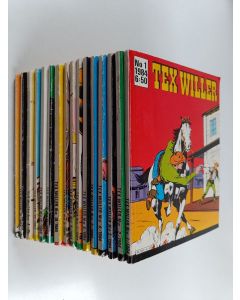 käytetty kirja Tex Willer vuosikerta 1984 (1-16)
