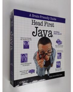 Kirjailijan Kathy Sierra käytetty kirja Head first Java