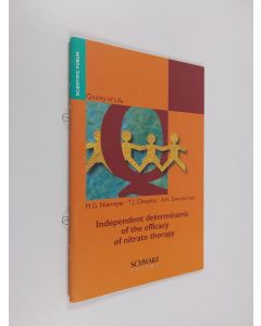 Kirjailijan M. G. Niemeyer & T. J. Cleophas ym. käytetty teos Independent determinant of the efficacy of nitrate therapy