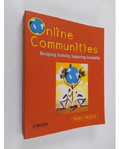 Kirjailijan Jenny Preece käytetty kirja Online communities : designing usability, supporting sociability
