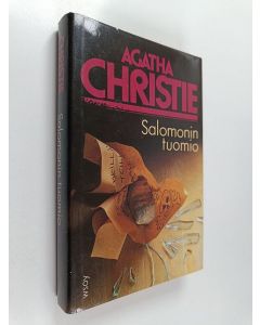 Kirjailijan Agatha Christie käytetty kirja Salomonin tuomio
