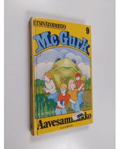 Kirjailijan E. W. Hildick käytetty kirja Aavesammakko