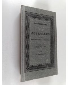 Kirjailijan P. Laestadius käytetty kirja Petrus Laestadius journaler 2 : Fortsättning av Journalen öfver missions-resor i Lappmarken, innefattande åren 1828-1832