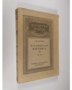 Kirjailijan J. E. Salomaa käytetty kirja Filosofian historia 2 : Uusi aika