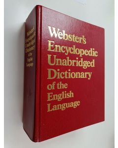käytetty kirja Webster's encyclopedic unabridged dictionary of the English language