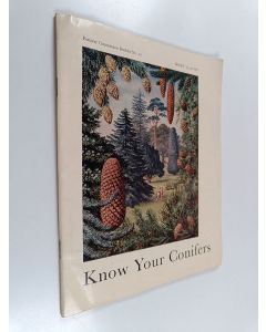 Kirjailijan Herbert L. Edlin käytetty teos Know your conifers