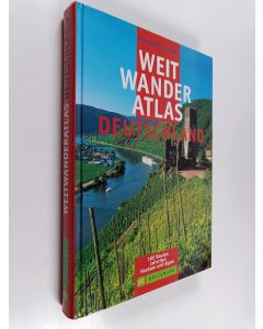 Kirjailijan Bernhard Pollmann käytetty kirja Weitwanderatlas Deutschland - 100 Routen zwischen Nordsee und Alpen