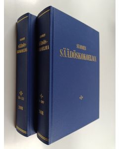 käytetty kirja Suomen säädöskokoelma 2008 : 1-2 : nrot 1-552