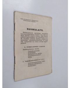 käytetty teos Suihkulaite