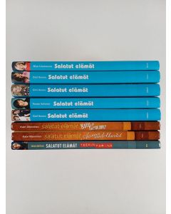käytetty kirja Salatut elämät -paketti (8 kirjaa) : Teemun tarina ; Sofia ja salaisuuksien kevät ; Salla ja haaveiden kaupunki ; Annika ja Amerikan unelma ; Romeo ja onnentähti ; Ken ja Sauli - kaukana kotoa ; Saku ja suuri suru ; Aamun uudet kuviot