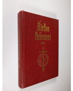 käytetty kirja Kirkon kalenteri 1981