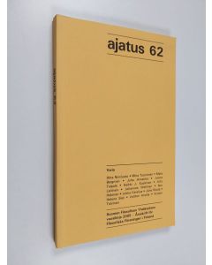 käytetty kirja Ajatus 62 : Suomen filosofisen yhdistyksen vuosikirja 2005 = Årsskrift för filosofiska föreningen i Finland