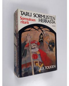 Kirjailijan J. R. R. Tolkien käytetty kirja Taru sormusten herrasta 1 : Sormuksen ritarit (kartta mukana)