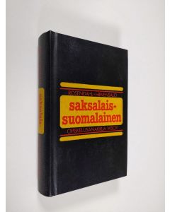 Kirjailijan Axel Rosendahl käytetty kirja Saksalais-suomalainen opiskelusanakirja = Deutsch-finnisches Schulwörterbuch